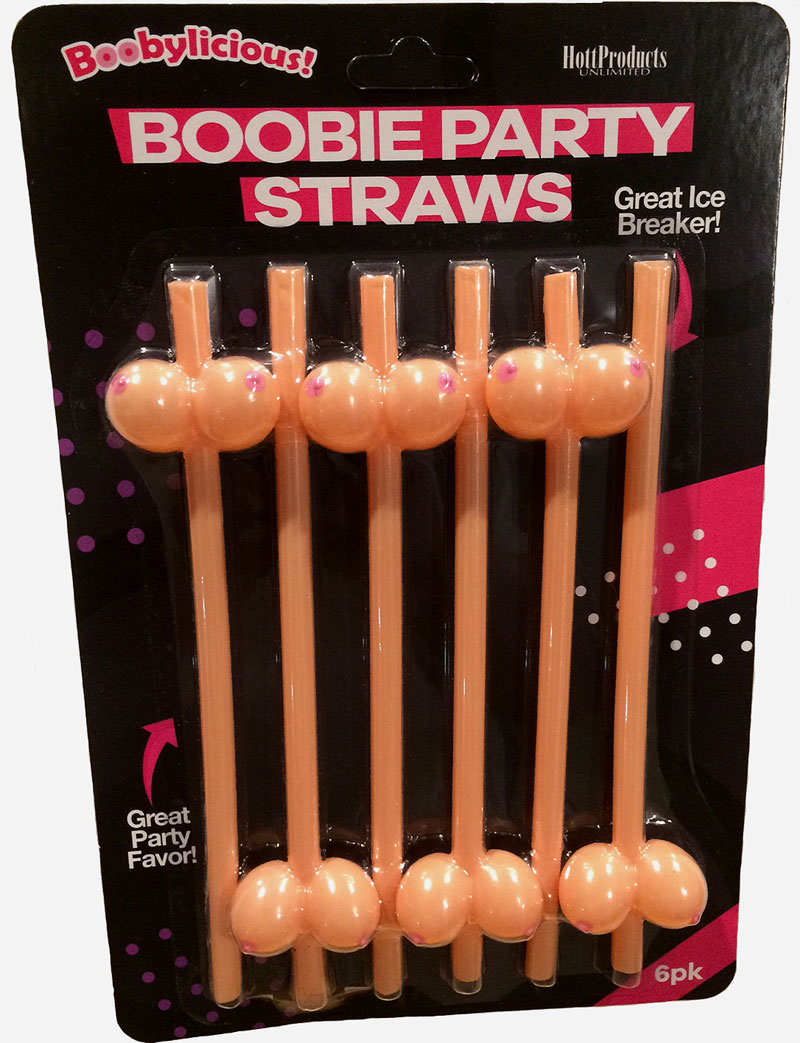 New Boobie Straws - Bachelor & LGBT Bachelorette Party Favors! -  Bachelorette Party Fun.com - Ideas, Info & Supplies