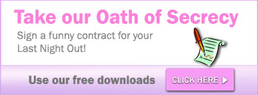 Bachelorette Party Oath of Secrecy