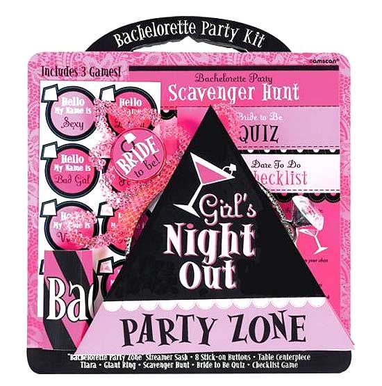 bachelorette party kit girls night out