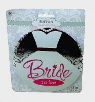 Jumbo Bride to Be Bachelorette Party Button Pin