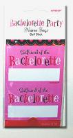 Bachelorette Party Name Tag Stickers - Discount LGBT Supplies, Favors & Ideas