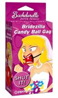 Bachelorette Party Bridezilla Candy Ball Gag - Pipedream