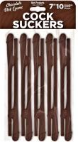 Cock Sucker Straws - CHOCOLATE Color