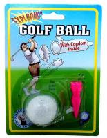 Bachelor Party Exploding Condom Golf Ball & Sexy Naked Tee