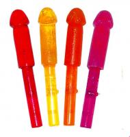 Light Up Bachelorette Party Penis Sucker Lolli Pop - Dicky Licky