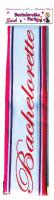 Elegant Discount Bachelorette Party Pink & White Sash - LGBT Bachelorette Party