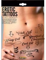 Erotic Tattoos - Bachelorette Party & LGBT Supplies -