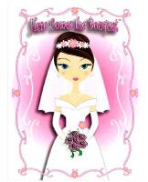 Bridal Shower Here Comes the Bouquet Bachelorette Party Game Book