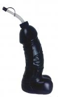 Bachelorette Party Black Jumbo Dick Sport Bottle Sipper - Pecker Penis