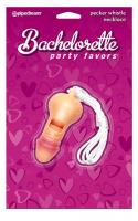 Flesh Pipedream Bachelorette Party Pecker Whistle with String Necklace
