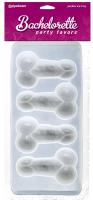 4 Cube Penis Ice Cube Mold by Pipedream - Bachelorette Party Pecker Jumbo Jello Shot Mold Tray