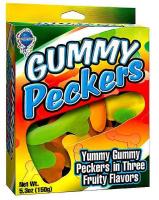 Bachelorette Party Colorful Gummy Pecker Candy Box