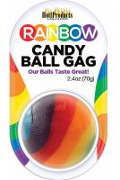 Rainbow Candy Ball Gag