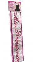 Miss Bachelorette Sash - Light Up Flashing - Discount Bachelorette Party Supplies & Favors