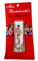 Bachelorette Party Large Miss Bachelorette Shooter Glass Shot Glass with Hunk & Drink Recipes