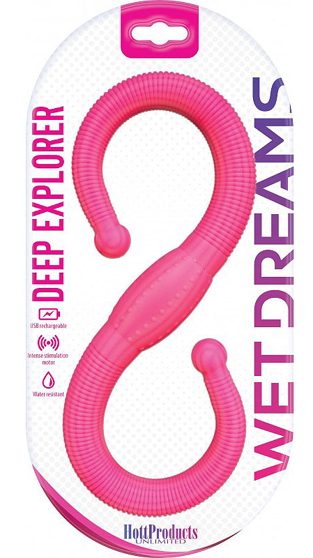 Hott Products Wet Dreams Rapid Rabbit Vibrator Magenta main image 0