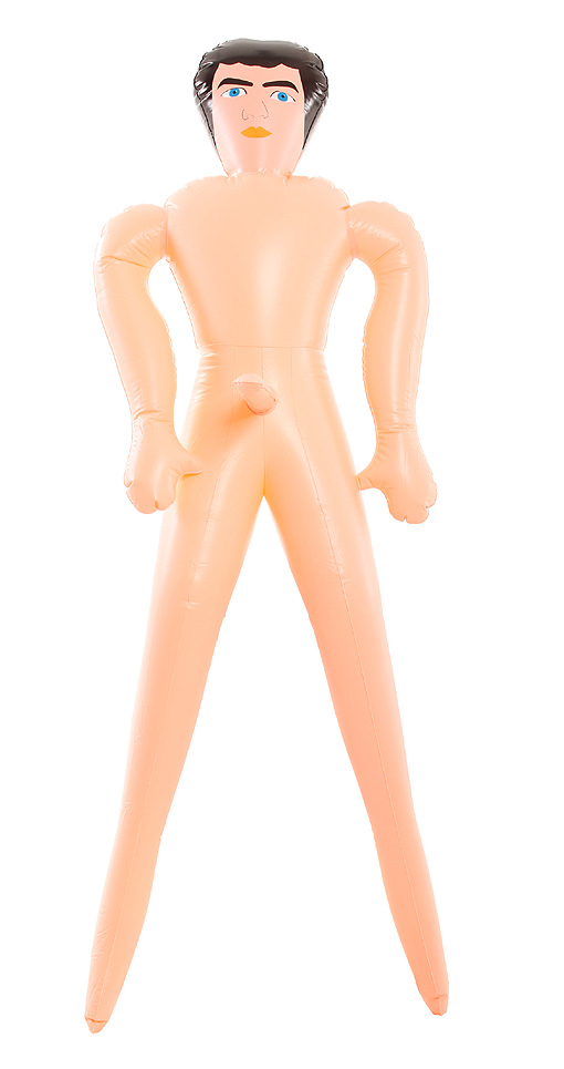 Bachelorette Party Supplies - Inflatable John Blow Up Doll with Penis