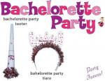 Bachelorette Party Paper Tiaras and Horns - LGBT 