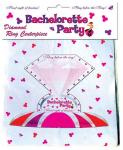 Discount Diamond Bachelorette Party Table Decoration Fold Out - LGBT