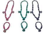 Color Stretch Diamond Necklace & Bracelet Bachelorette Party Pack