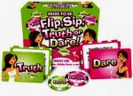 Flip Sip Truth or Dare Bachelorette Party Card Game by Ball & Chain