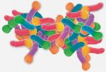 Gummy Pecker Patch Sours - Penis Bachelorette Party Candy