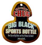 Black Penis Bachelorette Party Sipper  - Black Dicky Sport Bottle - Pecker