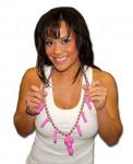 Pink Penis Bachelorette Party Mardi Gras Bead Necklace