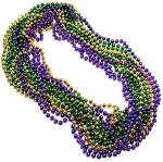 Colored Mardi Gras Beads for Bachelor Parties