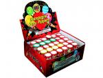 Full Display of multi colored Champagne Party Poppers