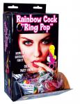Candy Penis Rainbow Ring Pop Suckers