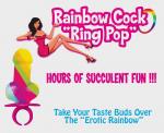 Penis Candy Rainbow Ring Pop - Pecker Sucker - Bachelorette Party