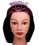 Discount Bridesmaid Pink Sparkle LGBT Bachelorette Party Tiara